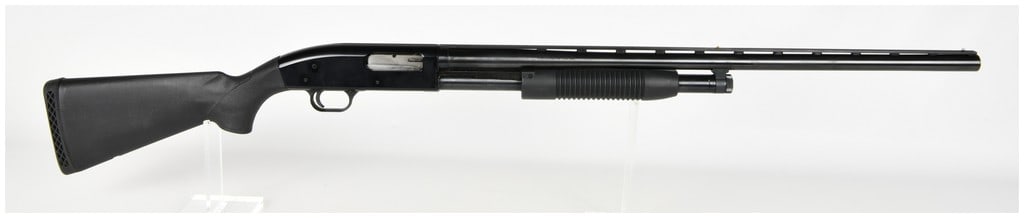 Mossberg Maverick Model 88 Pump Action Shotgun 12 Gauge with 28 Inch Barrel: This Mossberg Maverick Model 88 is a pump action shotgun chambered for 12 gauge 2 3/4 and 3 inch shells, designed as a versatile field and sporting firearm. It is equipped with a 28 inch barrel featur