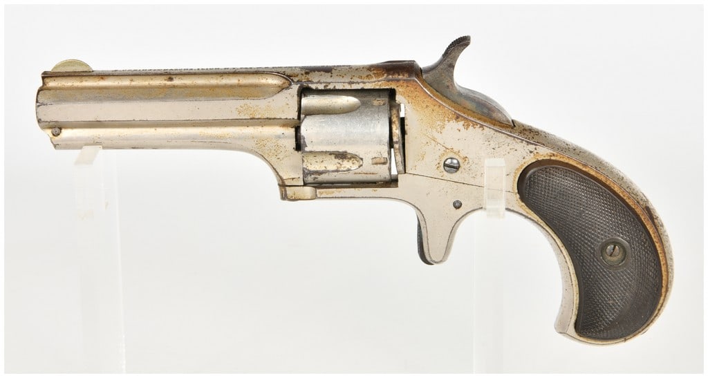 Remington Smoot New Model No. 2 Single Action Spur Trigger Revolver .32 Rimfire with 2.75 Inch (1 of 12)