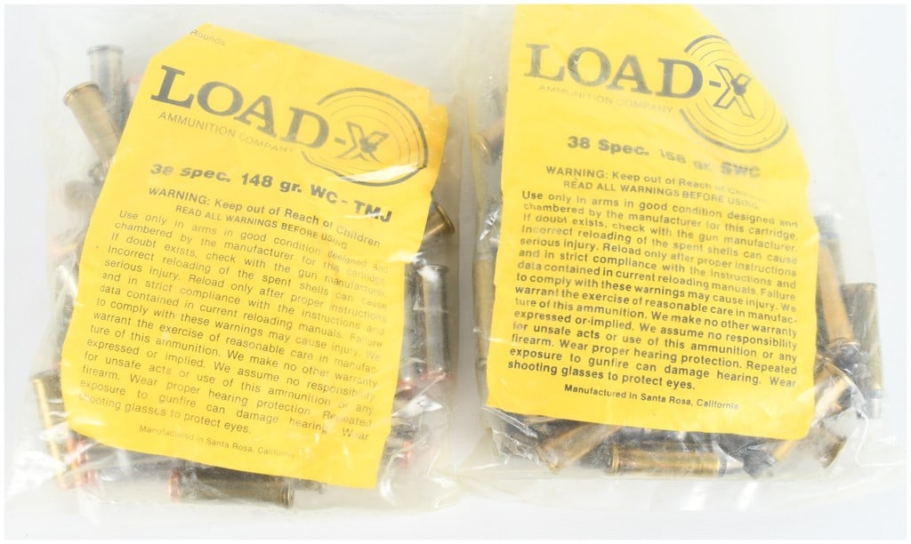 A Lot of 100 Rounds of Load-X .38 Special Ammunition (1 of 4)