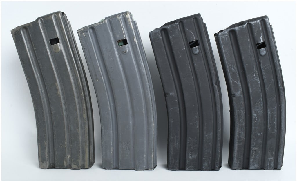 Four AR-15/M16 5.56mm 30-Round Metal Magazines (1 of 6)