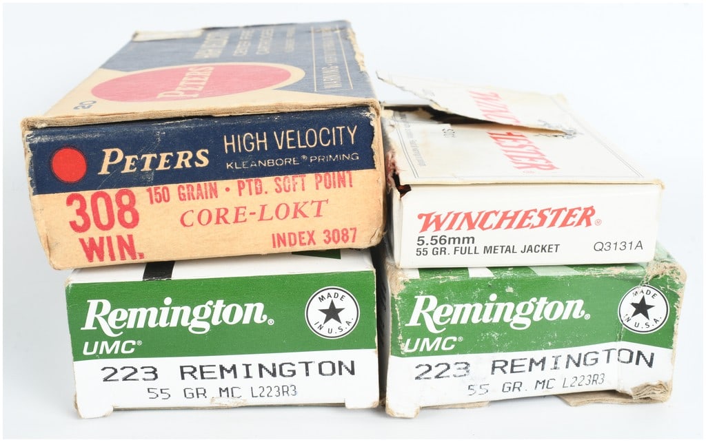 A Lot of 66 Rounds of Assorted Remington, Winchester, and Peters Centerfire Rifle Ammunition (1 of 4)
