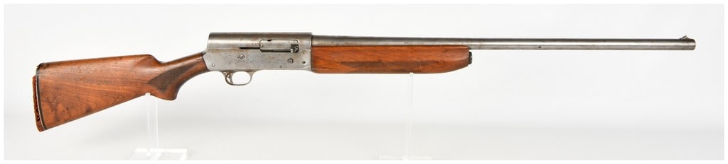 Remington Model 11 The Sportsman Semi-Automatic Shotgun 12 Gauge with 27 Inch Barrel: This Remington Model 11 variant, marketed as The Sportsman, is a 12-gauge recoil-operated semi-automatic shotgun designed for field use. It is equipped with a 27-inch barrel featuring a single brass b