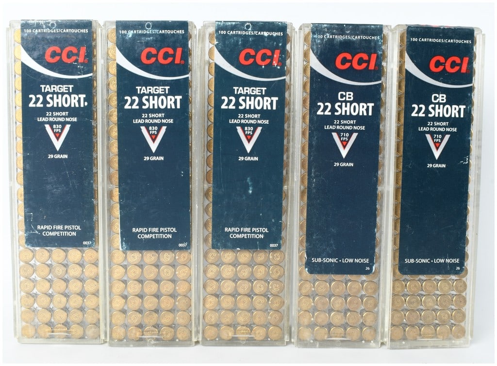 CCI Target and CB Rimfire Ammunition .22 Short (1 of 3)