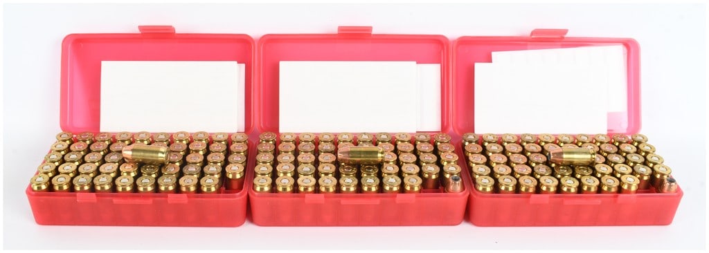 A Lot of 150 Winchester-Western Jacketed Hollow Point Cartridges .45 Auto (1 of 4)