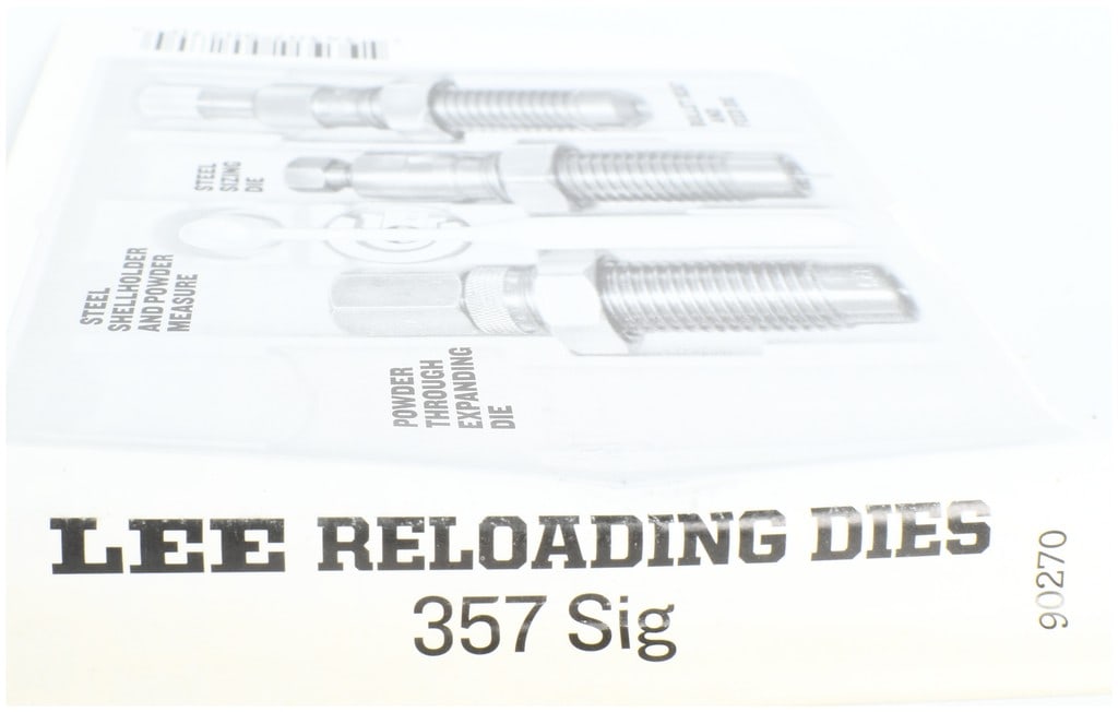 Lee Precision 357 Sig Reloading Die Set Model 90270 - 2