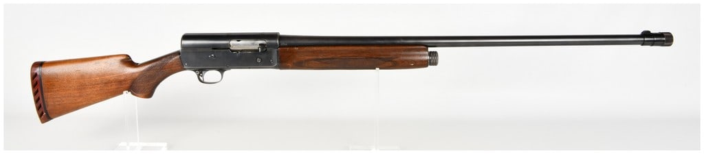 Remington Model 11 Semi-Automatic Shotgun 12 Gauge with 30 Inch Barrel: This Remington Model 11 semi-automatic shotgun is chambered in 12 gauge and features a 30-inch barrel equipped with an adjustable Poly Choke system. Based on the John Browning long-recoil design, the