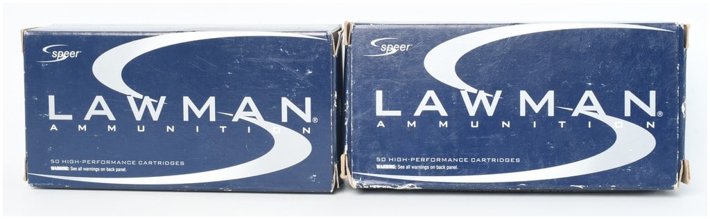 A Lot of 90 Speer Lawman 9mm Luger 115 Grain TMJ Ammunition (1 of 4)