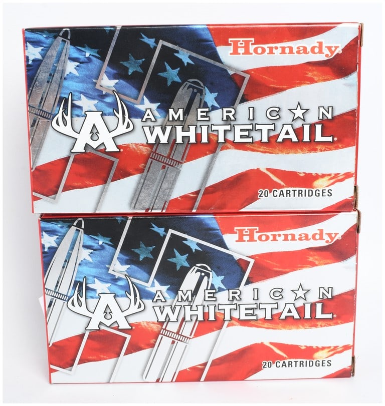 A Lot of 40 Rounds of Hornady American Whitetail 6.5 Creedmoor Ammunition (1 of 3)
