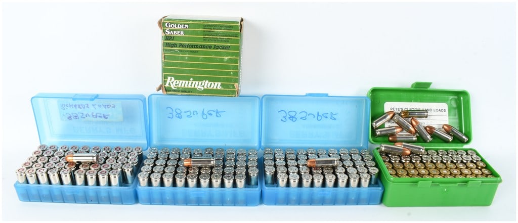 A Lot of 229 Ammunition Items Including .38 Special and .38 Super Rounds (1 of 7)