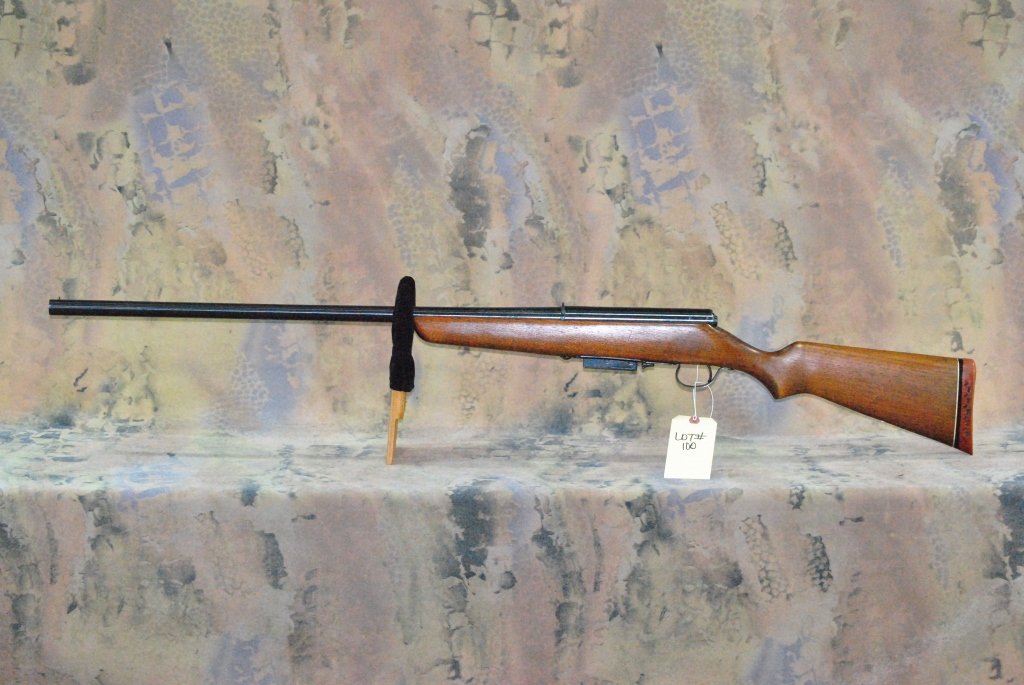 Marlin Model 55 Bolt Action 12ga Shotgun: Up for auction is a Marlin Model 55 bolt action 12ga Shotgun, features a full choke and thumb safety, The shotgun shells are fed via a two-round, detachable, box magazine, Brass bead front, rear U-gro