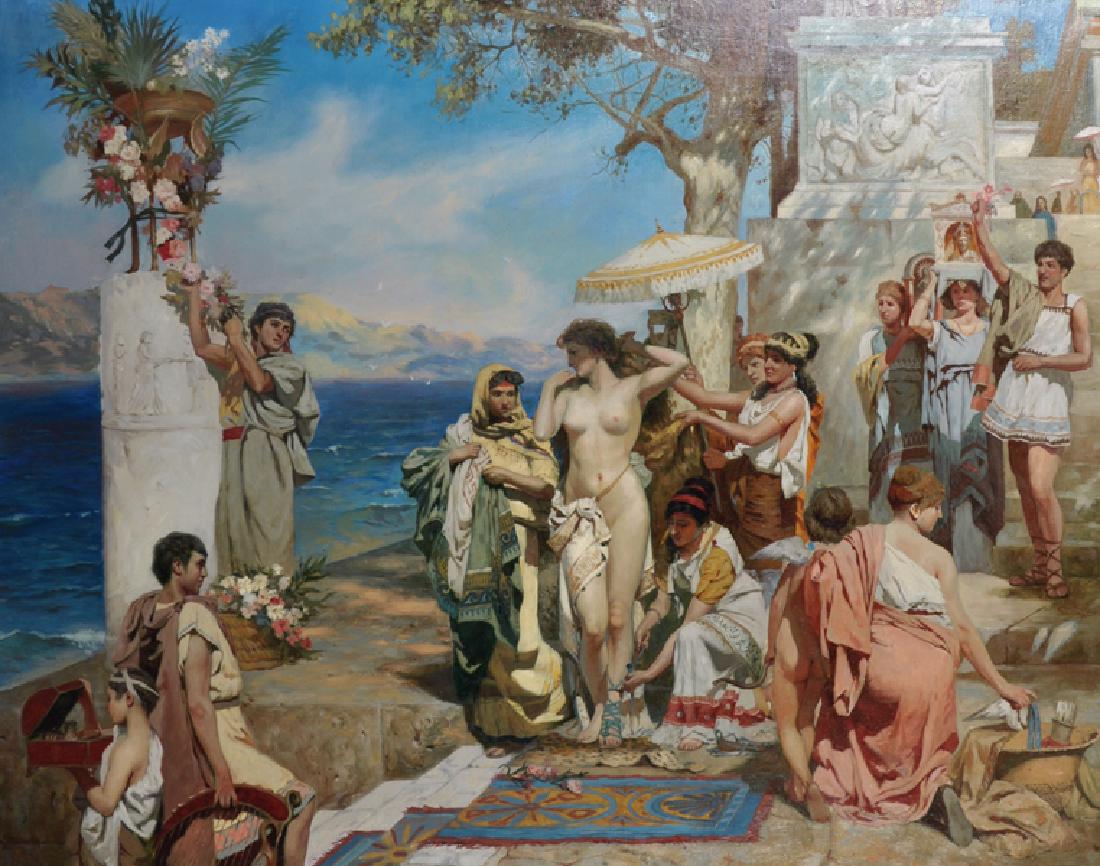 Dmitri Sevagin (1974-    ) Russian. 'Poseidon's Feast', (1 of 4)