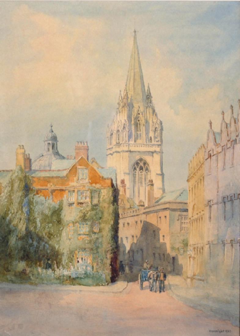 Richard Henry Wright (1857-1930) British. 'St Mary the (1 of 4)