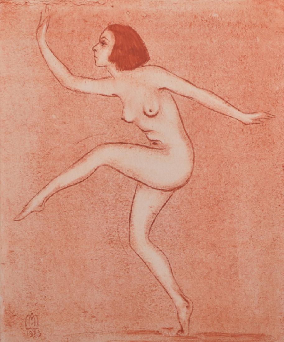 Alberto Martini (1876-1954) Italian. "Tangerine", a (1 of 5)