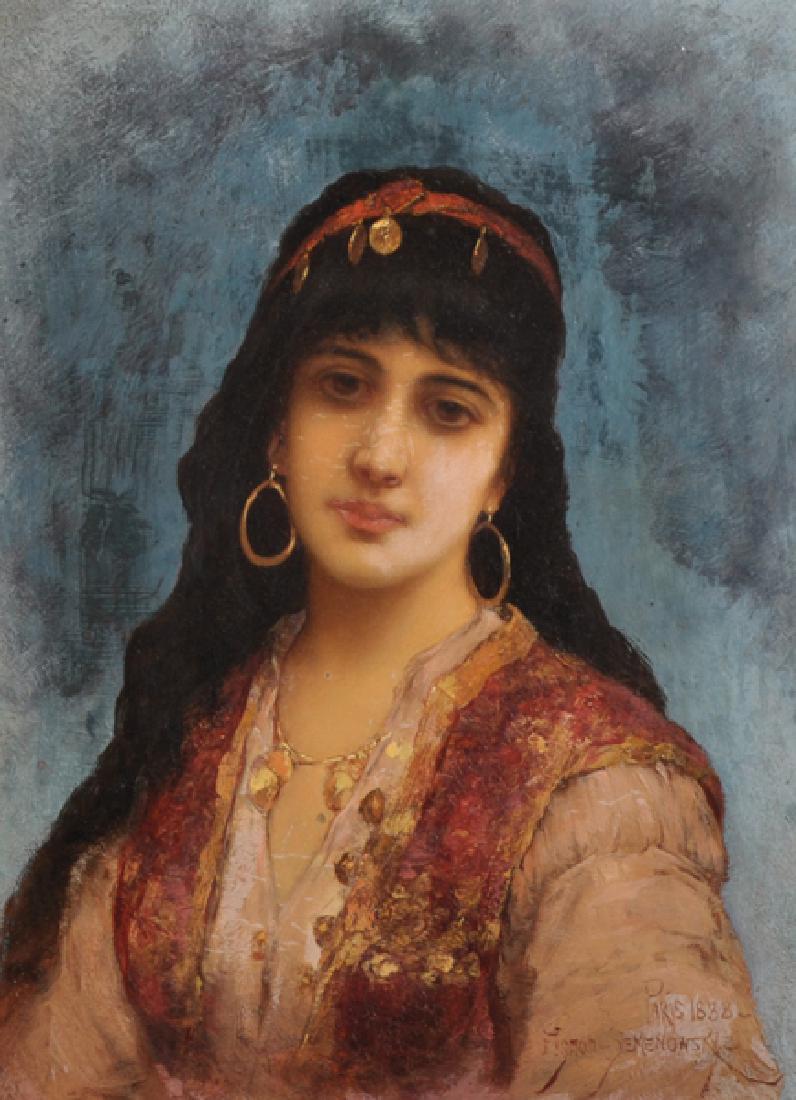 Emile Eisman Semenowsky (1857-1911) French. Portrait of (1 of 4)