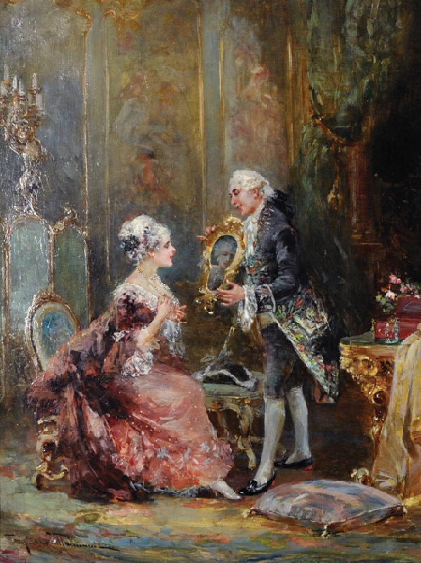 Cipriano Mannucci (19th - 20th Century) Italian. 'The (1 of 4)