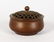 A SMALL CHINESE BRONZE CIRCULAR CENSER with pierced