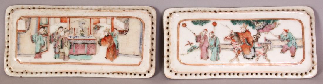 AN UNUSUAL PAIR OF LATE 19TH CENTURY CHINESE FAMILLE (1 of 4)