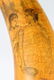 A PAIR OF MAORI FINELY CARVED HORN SCRIMSHAW POWDER - 2