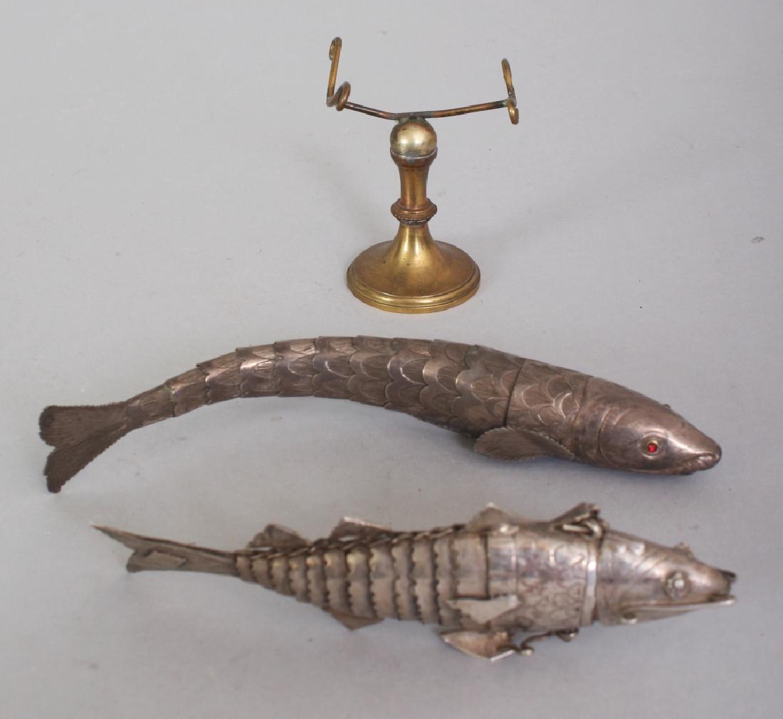 TWO EARLY/MID 20TH CENTURY CHINESE SILVER-METAL (1 of 8)