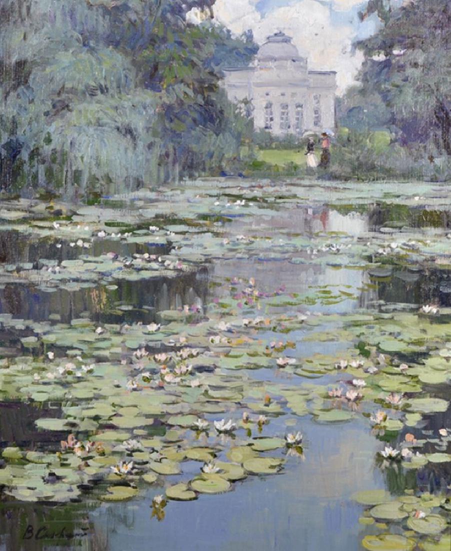 Valery Sekret (1950-    ) Russian. "Water Lilies in the (1 of 5)