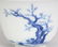 A GOOD QUALITY CHINESE BLUE & WHITE PORCELAIN MONTH - 5