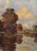 ...Beckett (20th Century) British. River Landscape, Oil