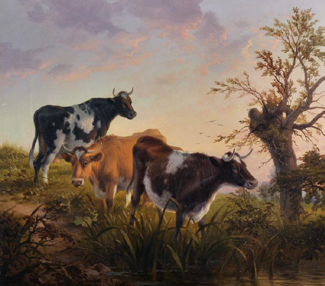 Follower of Thomas Sidney Cooper (1803-1902) British. (1 of 4)