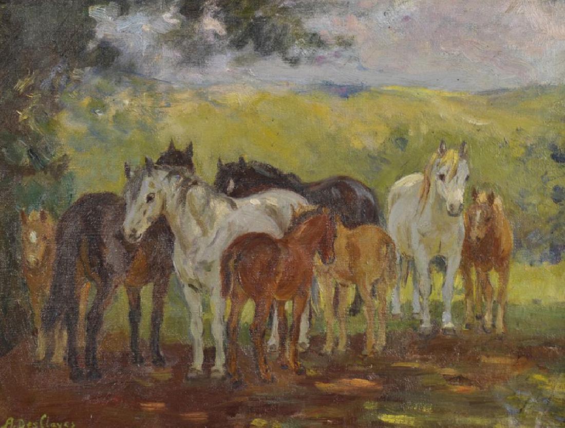 Alice Desclayes (1890-1968) British. A Study of (1 of 4)