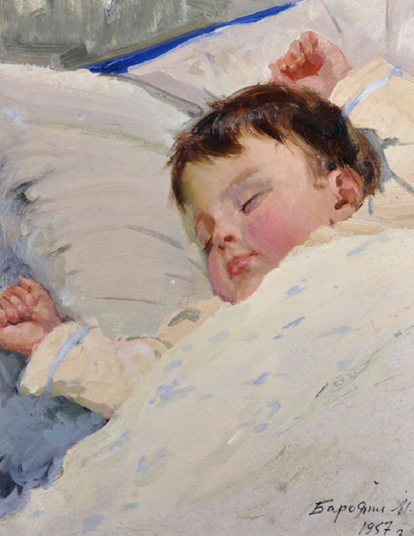 Mikhail Sergeevtich Baroiyntz (1925-2006) Russian. "A (1 of 5)