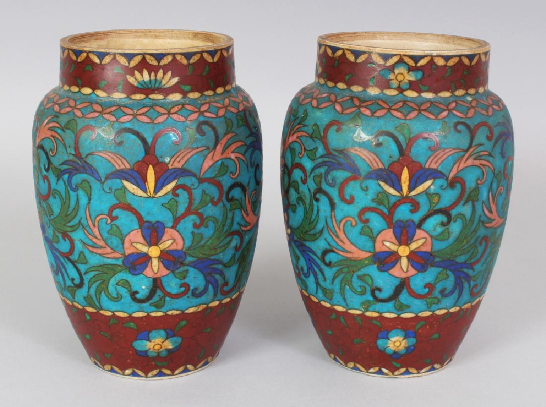 A PAIR OF EARLY 20TH CENTURY SIGNED JAPANESE TOTAI (1 of 8)