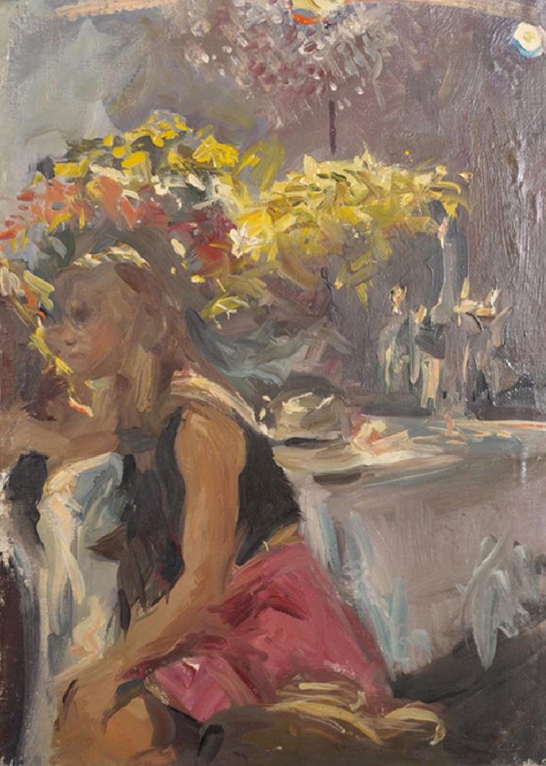 Howard Morgan (1949-    ) British. 'SW4', Study of a (1 of 4)