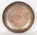 A ISLAMIC SILVER ON COPPER CIRCULAR DISH. 10.5ins