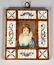 A MINIATURE OF A LADY. Signed Rene. 3.5ins x 2.5ins,