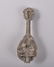 A GOOD 18TH CENTURY DUTCH EMBOSSED SILVER PERFUME
