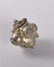 A 16TH CENTURY MINIATURE SILVER GILT POMANDER, cubic