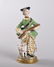 AN 18TH CENTURY MEISSEN PORCELAIN PERFUME BOTTLE, A