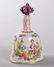 A 19TH CENTURY CAPO-DI-MONTE PORCELAIN PERFUME BELL - 2