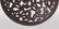 A SMALL CHINESE CIRCULAR BRONZE CENSER & PIERCED COVER, - 6