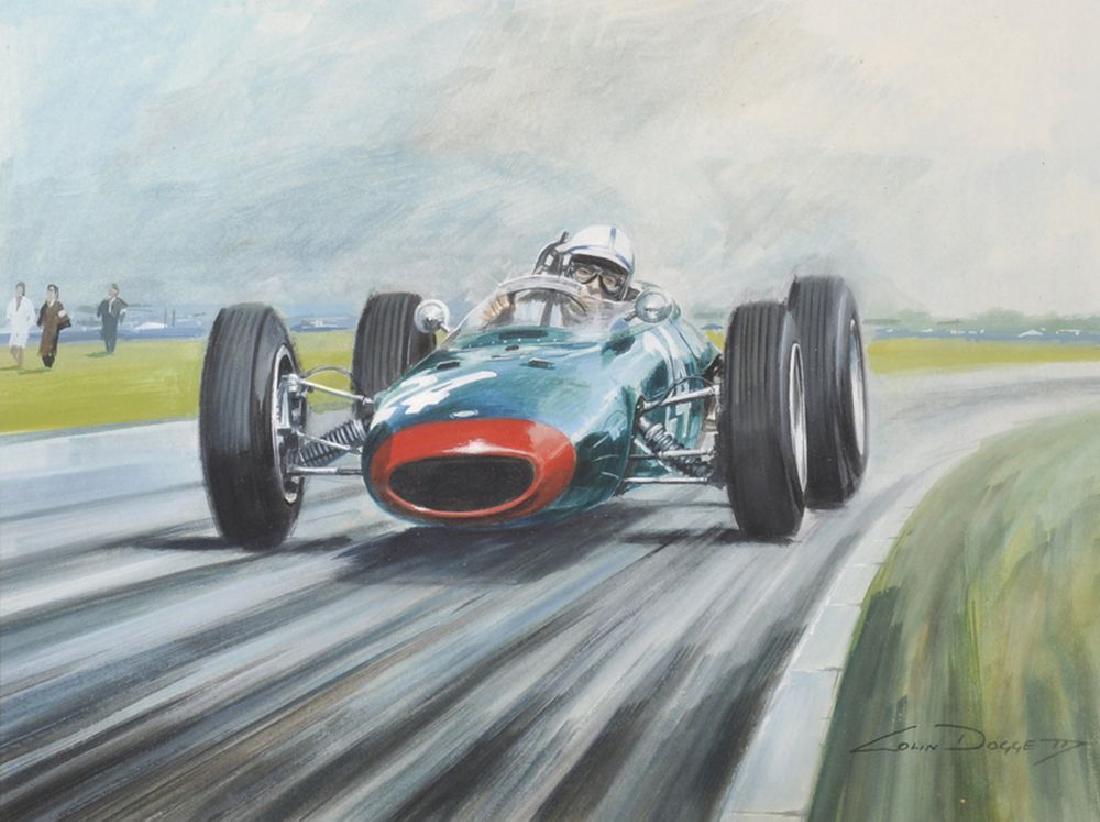 Colin Doggett (1947    ) British. "John Surtees on his (1 of 5)