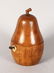 A GOOD PEAR TEA CADDY. 7ins high.