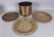 A 20TH CENTURY CAIRO WARE SILVER-METAL & COPPER INLAID