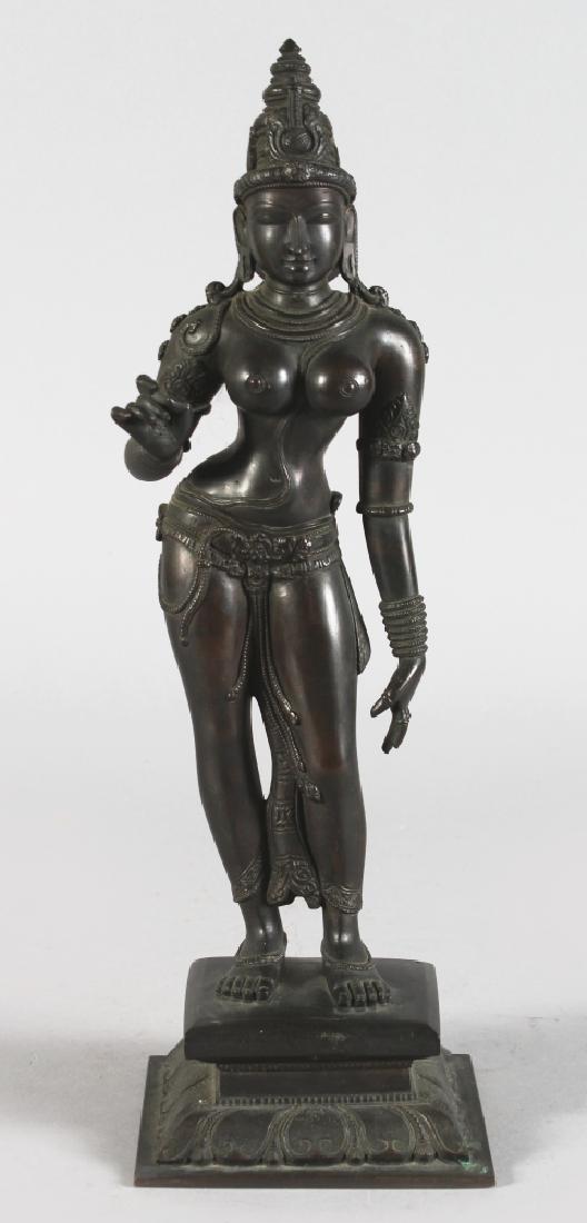 A Bronze Figure of Parvati, Tamil Nadu, South India, (1 of 9)