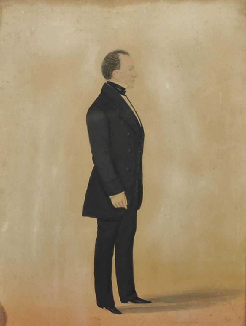 19th Century English School. A Portait of a Gentleman, (1 of 9)