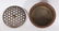 A SMALL CHINESE CIRCULAR BRONZE CENSER & PIERCED - 3