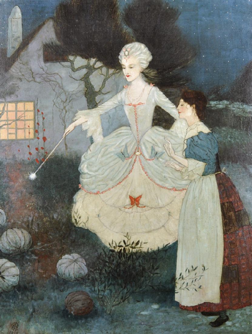 20th Century English School. 'Cinderella and the (1 of 4)