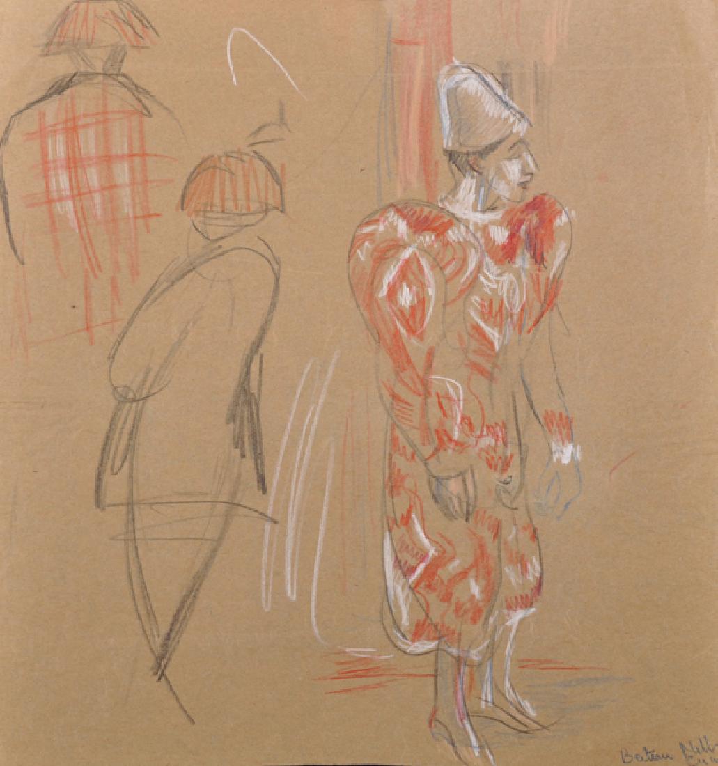 Circle of Laura Knight (1877-1970) British. Study of a (1 of 5)