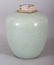 A SMALL CHINESE KANGXI PERIOD CELADON GLAZED PORCELAIN