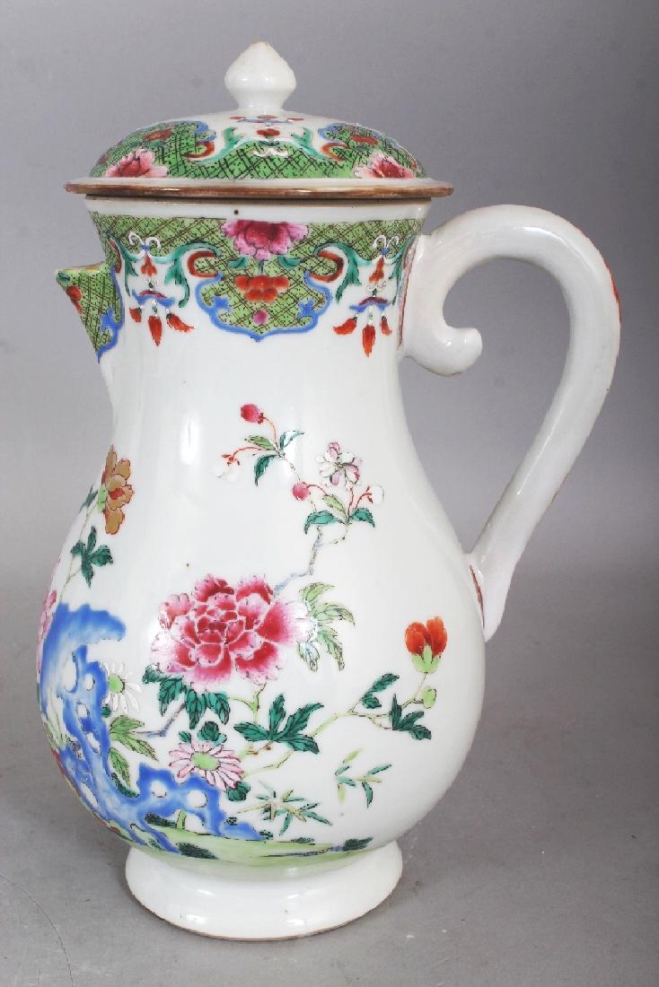 AN 18TH CENTURY CHINESE QIANLONG PERIOD FAMILLE ROSE (1 of 9)