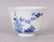 A GOOD QUALITY CHINESE BLUE & WHITE PORCELAIN MONTH