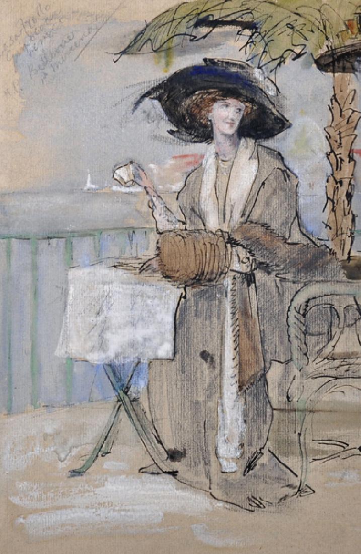 19th Century English School. "Casa Frollo, Giudecca, (1 of 4)